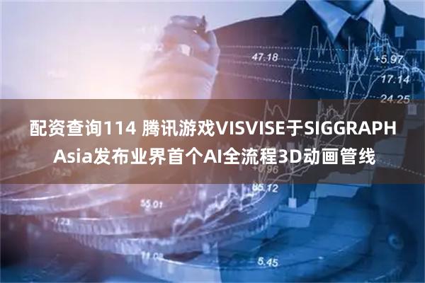 配资查询114 腾讯游戏VISVISE于SIGGRAPH Asia发布业界首个AI全流程3D动画管线