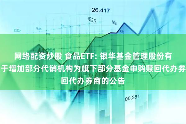 网络配资炒股 食品ETF: 银华基金管理股份有限公司关于增加部分代销机构为旗下部分基金申购赎回代办券商的公告
